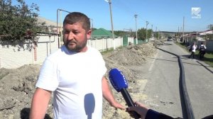 В селе Таллык полным ходом идёт реконструкция водопровода