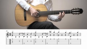 ВАЛЬС №2 Д. Шостакович на Гитаре. Уроки гитары. Ноты и Табы для Гитары IWAKI Guitar