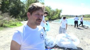 Сотрудники РусГидро и активисты «Движения Первых» вышли на экологическую акцию «оБЕРЕГАй»