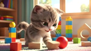 Котёнок-учёный#мультикидлядетей#обучающиемультики#мультикидлямалышей#детскоевидео#мультики