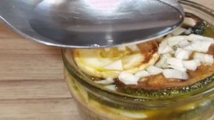 Кабачки жареные консервированные