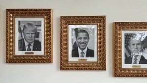 Трамп сменил портрет Байдена на снимок устройства для автоподписи