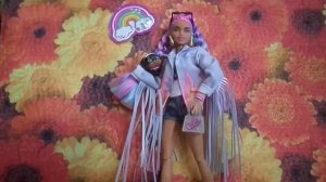 Обзор на Барби Экстра с разноцветными косами/Barbie Extra №5