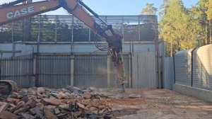 Демонтаж фундаментной плиты