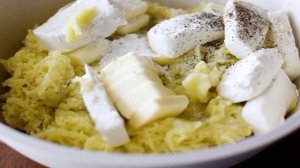 Картофельная запеканка из пюре