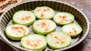 Кабачки под шубой в духовке