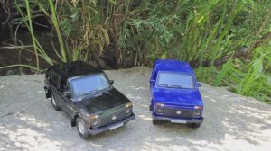 Сравнение моделей Lada 4 x4  от Технопарка