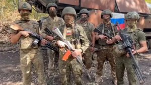 Поздравление с Днем города с передовой