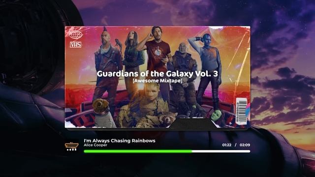 Alice Cooper - I'm Always Chasing Rainbows _ Guardians of the Galaxy 3 Soundtrac смотреть онлайн
