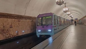 Парад метро москвы на кольцевой линии