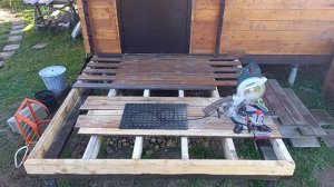 Настил досок на крыльцо от Бабы-Жабы