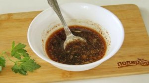 Китайский салат с языком