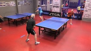 отбор Чирков А. (760) - Борискин А. (540) настольный теннис 23.09 Любительский турнир СПб