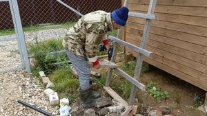 Новый,участок.Готовимся к подключению электричества.