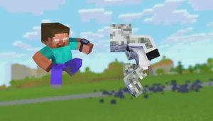 HEROBRINE VS ENTITY 303  (Майнкрафт анимация, Майнкрафт Мультик)