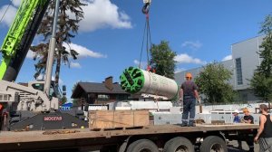 Отгрузка Микрощита HRC1200 на складе в Москве, август 2025г. Tangxing Микротоннелирование.