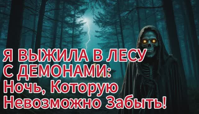 Я ВЫЖИЛА В ЛЕСУ С ДЕМОНАМИ: Ночь Которую Невозможно Забыть!