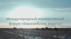 Международный иммерсивный форум «Евразийские ворота».