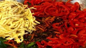 Китайский салат с фунчозой