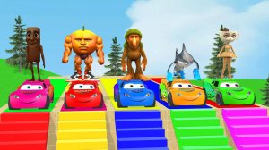 Брейнрот проходит испытания | Итальянские  мемы - в опастности| Мультики про машинки