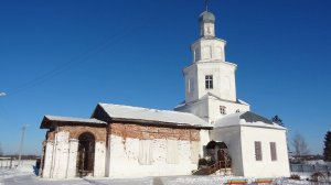 Благовещенский храм в дер. Бражниково (Волоколамский район МО) и окрестности (25.01.14)