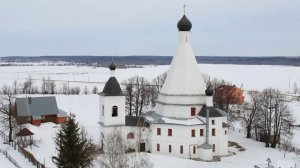 Храм Воскресения Христова в селе Городня (Ступинский район МО) (06.01.14)