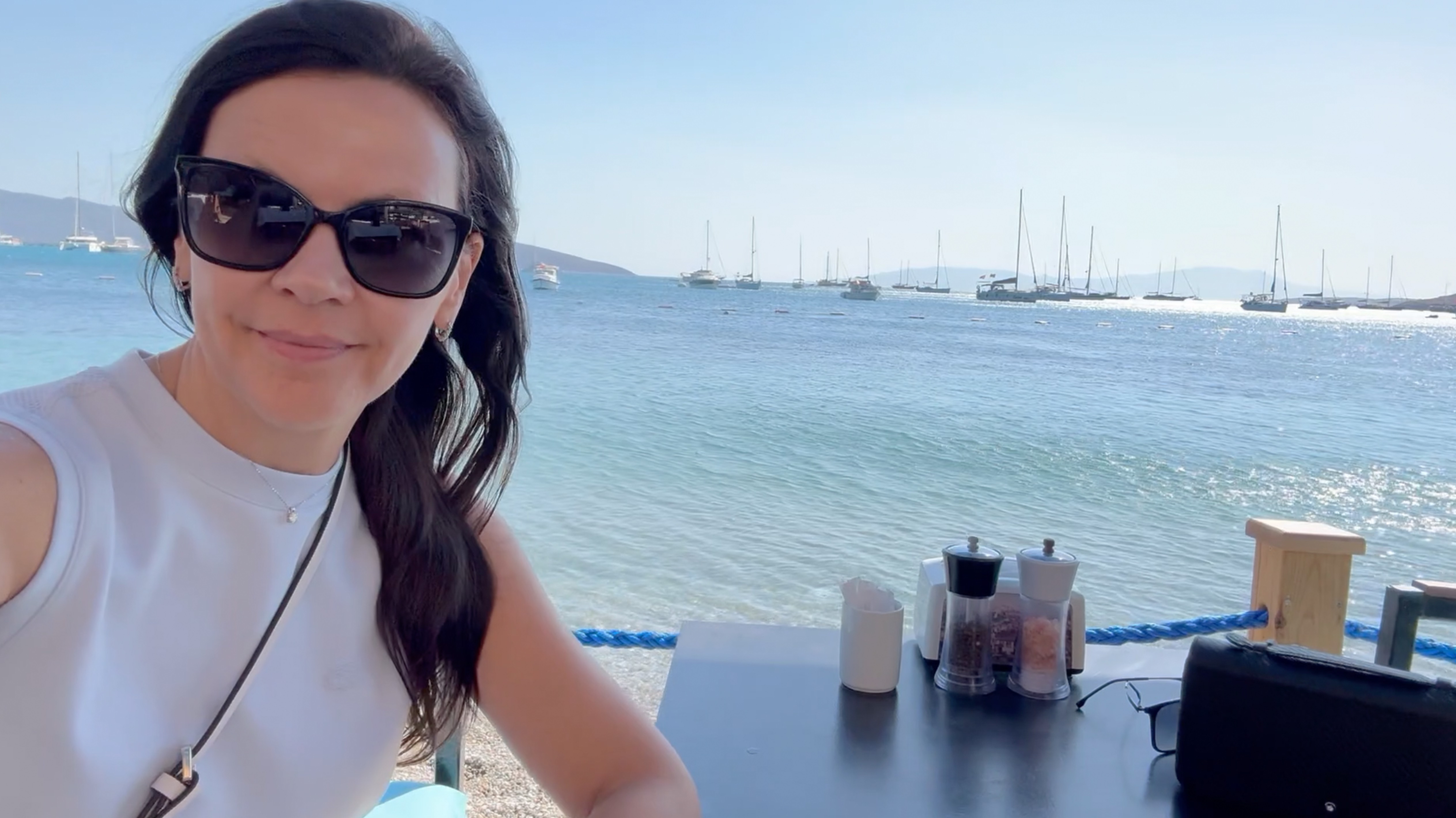 Эгейское море. Ресторан Sahil. Старый город. Бодрум, Турция.