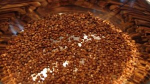 Куриные сердечки с гречкой