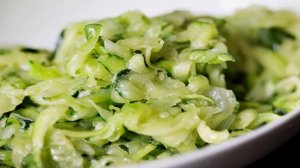 Кабачки под соусом Бешамель