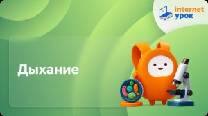 Дыхание. Видеоурок по биологии 6 класс