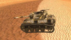 Играю в Tanks Blitz - Бой на американской ПТ-САУ 4 уровня M8A1