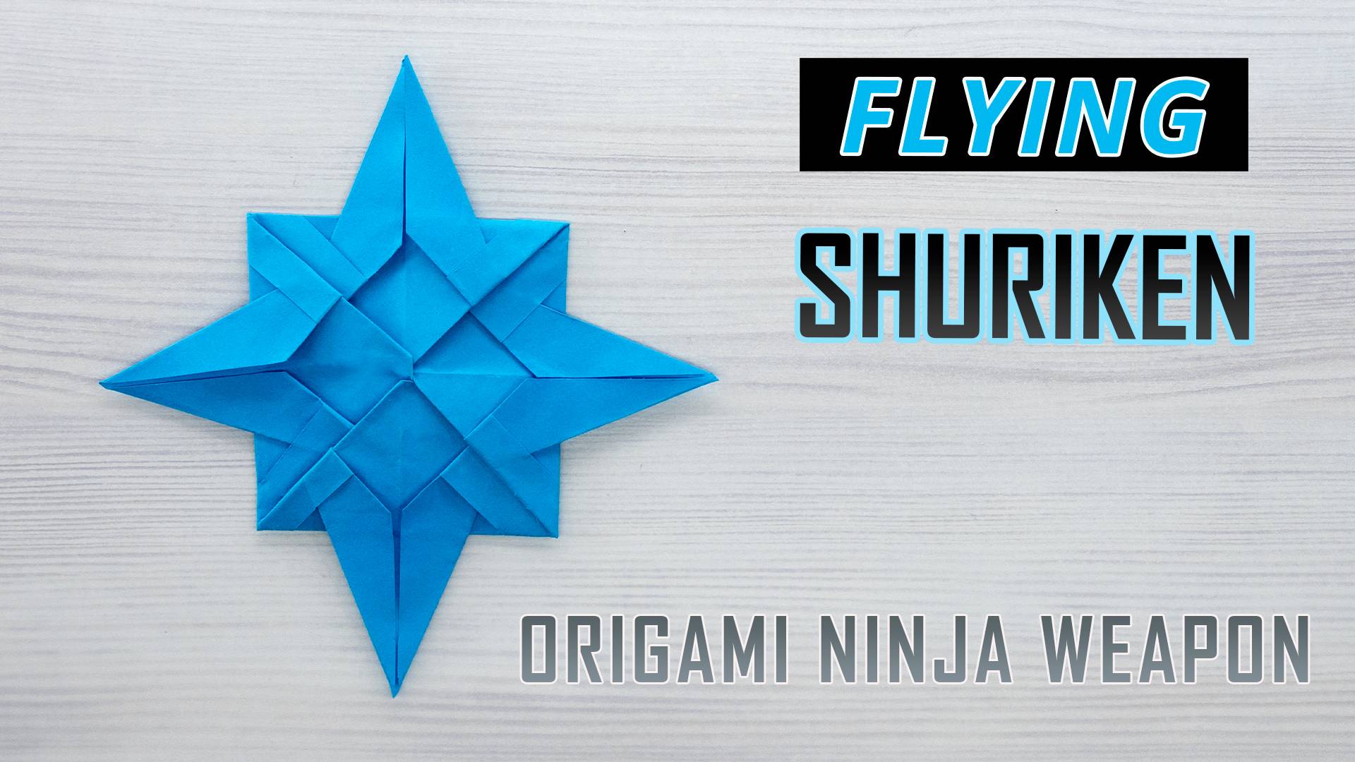 Как сделать реалистичную Звезду Нидзя - Сюрикен смотреть онлайн