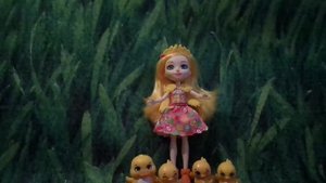 Обзор на Энчантималс Уточка Dinah Duck и Slosh, Corn, Butter, Banana