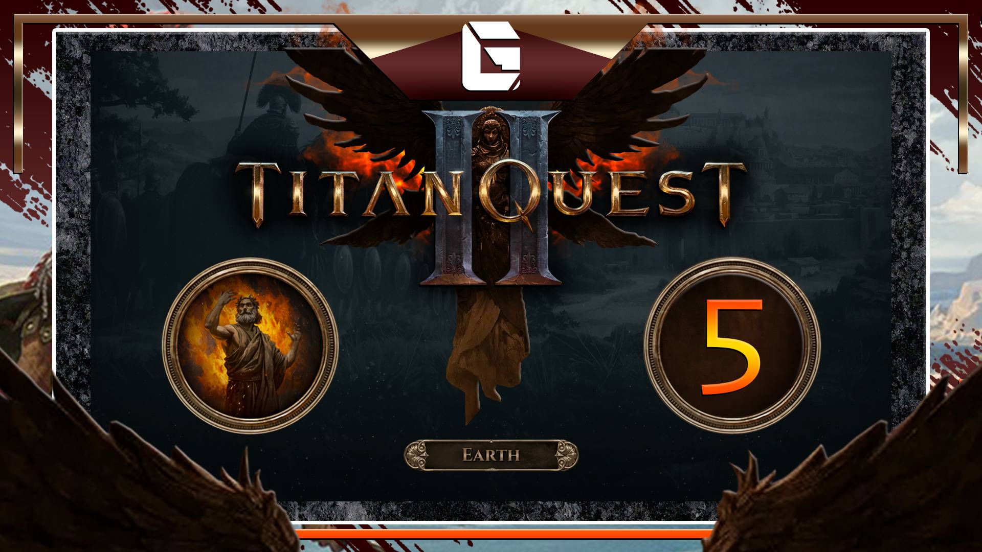 Блин вот и конец первой главы! Titan Quest 2 !!!!!!!! №5 (Огонь) смотреть онлайн