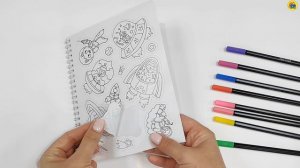 РАСКРАСКА СТИКЕРБУК на гребне. ДЛЯ МАЛЬЧИКОВ