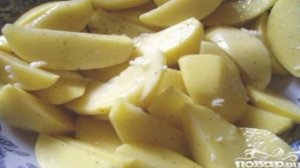 Картофель в сухарях