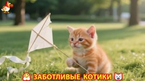 Заботливые котики спешат на помощь 😸😹😻 (362)