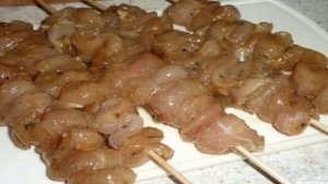 Куриные шашлычки