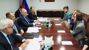 С.В.Лавров с Президентом Международного Комитета Красного Креста М.Сполярич "на полях" ООН, 24.09