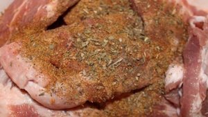 Маринованные свиные ребрышки