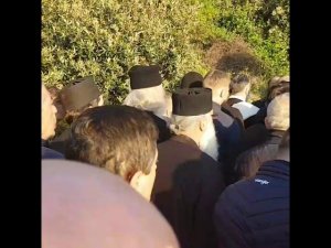 Афон, Пасха 2019 - крестный ход с Иверской иконой Богородицы