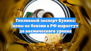 Топливный эксперт Бунина: цены на бензин в РФ вырастут до космического уровня