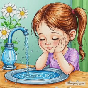 Для детей.умываемся
