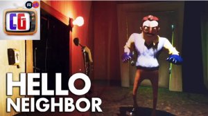 ЧТО ТАМ в ПОДВАЛЕ СОСЕДА? Секреты ПРИВЕТ СОСЕД в Мультяшной хоррор игре Hello Neighbor от CoolGAMES