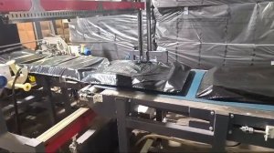 Автомат с узлом непрерывной запайки. Герметичная упаковка в пленку ПВД. ЗАВОД ПРОГРЕСС.