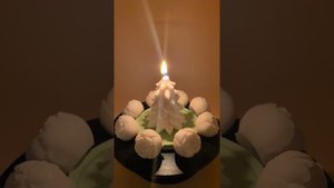 Свечи ручной работы. Как горят наши свечи.