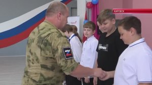 ТК «Родной». В городах ЛНР прошло торжественное посвящение школьников в пионеры