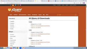 ПРАКТИЧЕСКОЕ ЗАНЯТИЕ №1 - Введение в jQuery UI. Подключение библиотеки jQuery UI