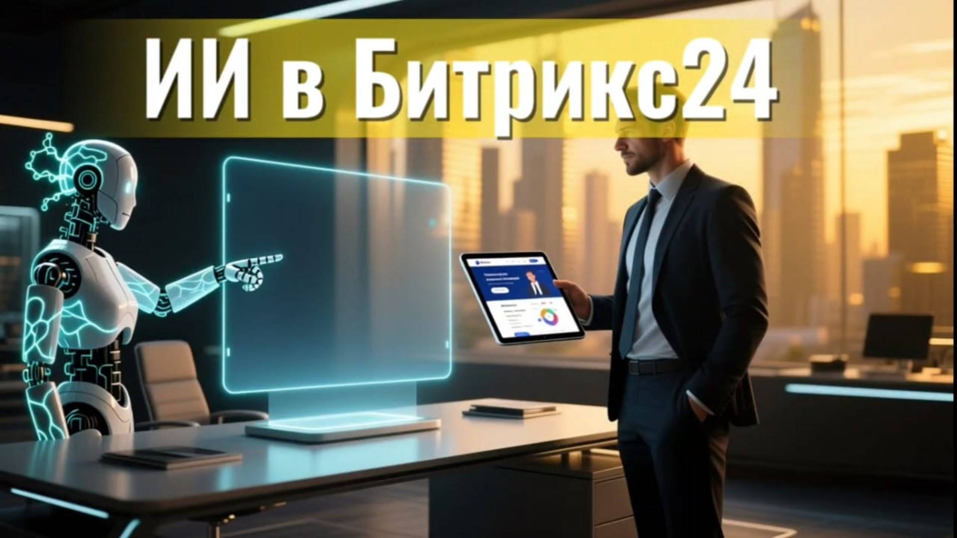 Как автоматизировать рутину в бизнесе с помощью ИИ и Битрикс24 смотреть онлайн