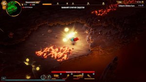Deep Rock Galactic Survivor: Сектор 4, Магматическое ядро, не добил Нитро